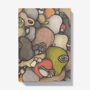 Pebbles and Shells Notebook A5 Hardcover Journal
